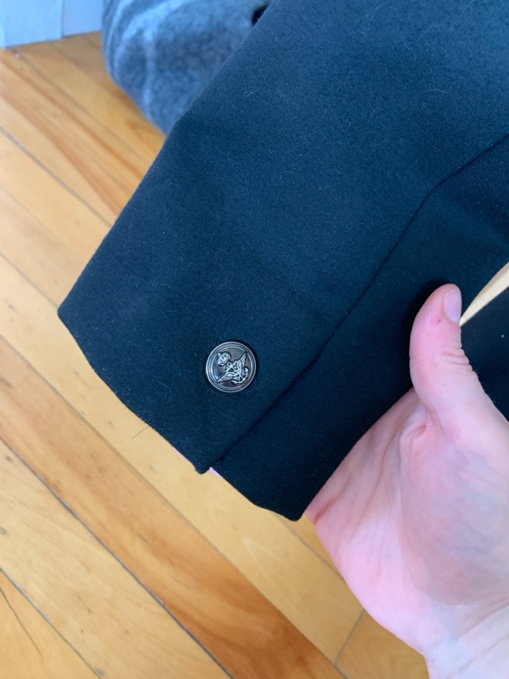 Le Château black suit jacket blazer -US S - Picture 4 of 4